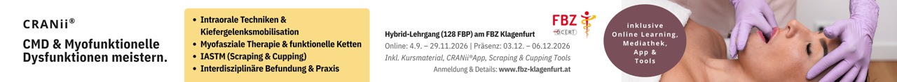 CRANii CMD & Myofunktionelle Dysfunktionen meistern