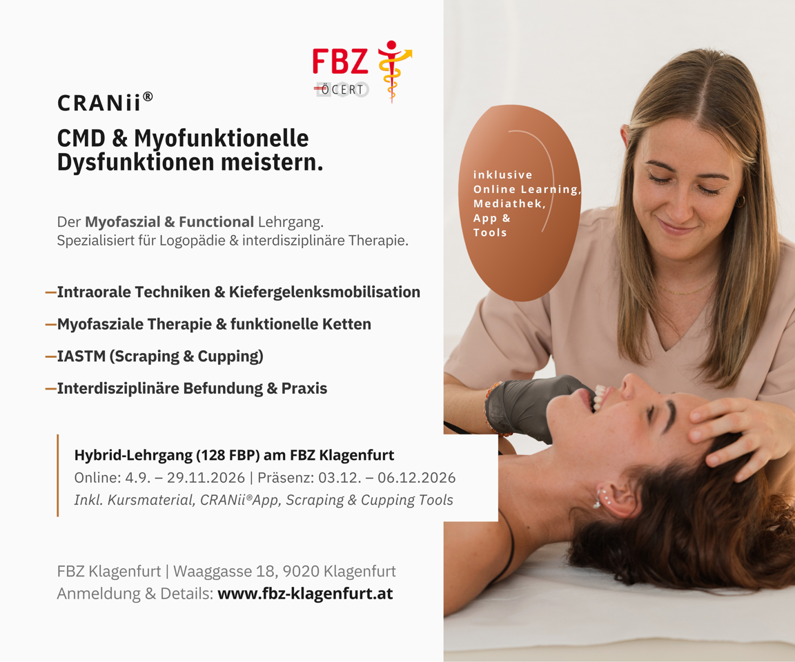 CRANii CMD & Myofunktionelle Dysfunktionen meistern