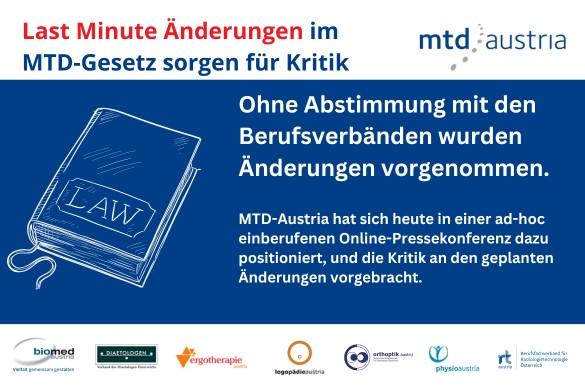 Last Minute Änderungen im MTD-Gesetz sorgen für Kritik