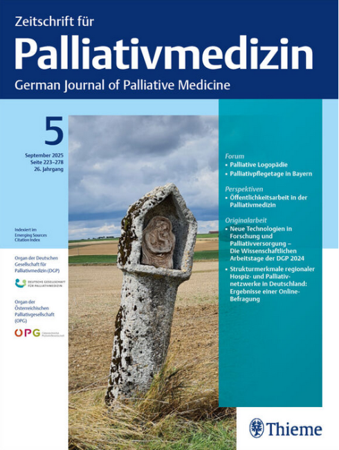 Zeitschrift für Palliativmedizin